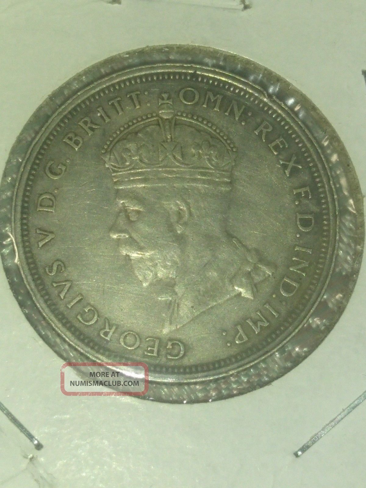 Silver.  Australia Florin,  1927,  Opening Of Parliament House,  Canberra Pre-Decimal photo