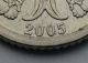 Denmark 1 Krone 1992 Lg;jp;a & 2005.  Margrethe Ii.  Cu - Ni.  One Dollar Coin. Europe photo 2