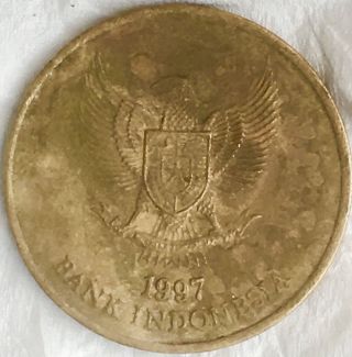Coin Indonesia 500 Rupiah 1997 photo