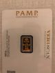 Pamp 1 Gram Gold In Assay Card Gold photo 1
