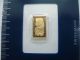 Pamp Swiss Made 1g Fine Gold 999.  9 With Certificate Number Gold photo 2