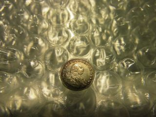 Great Britain 1800 Silver Maundy Penny George Lll Coin photo