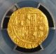 1555,  Charles & Joanna Of Spain.  Gold Escudo Coin.  Seville Pcgs Ms - 61 Coins: World photo 1