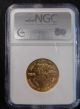 2006 - W Burnished $25 1/2 Ounce Gold American Eagle Ngc Ms70 Gold photo 3