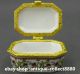 49mm China Colors Porcelain 2 Woman Flower Butterfly Vogue Jewelry Box Coins: Ancient photo 4