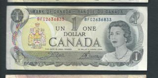 Canada 1973 1 Dollar P 85c Circulated photo