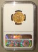 Ad 565 - 578 Justin Ii Ancient Byzantine Gold Solidus Ngc Ms 4/5 3/5 Coins: Ancient photo 2