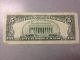 1993 Series C Philadelphia $5 Dollar Bill Federal Reserve Note Old Style Small Size Notes photo 1