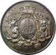 France Nd 1880 Silver Medal Commercial Bank Of Dieppe Aunc 38mm By A.  Chevalier Exonumia photo 1