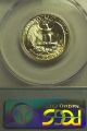 1956 90 Silver Washington Quarter Pcgs Ms65 Coins photo 4