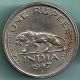 British India - 1947 - King George Vi Emperor - One Rupee - Rare Coin British photo 1