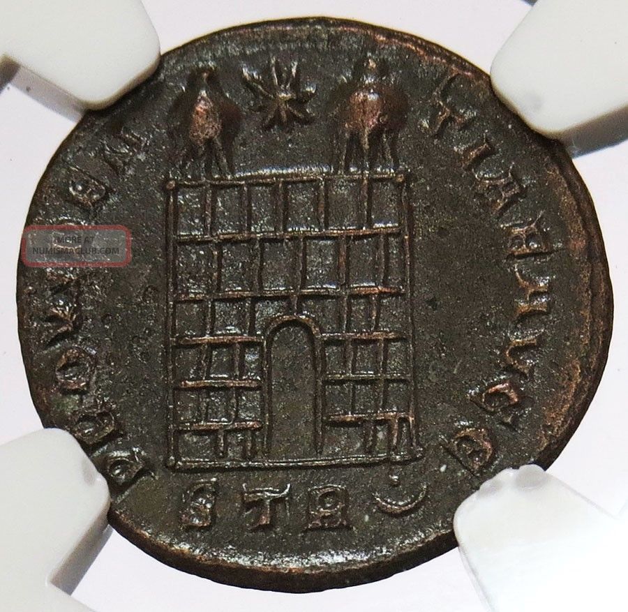 Year 307 - 337 Ad Roman Empire Ae3 (bi Nummus) Constantine I Coin Ngc