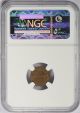 1916 France 1 Centime Ngc Ms65 Rb Europe photo 1