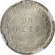 1915 Mexico Oaxaca Silver Peso - 6th Bust - Ngc Ms62 Mexico photo 3