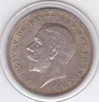 1935 King George V Large Crown / Five Shilling British Coin photo