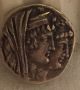 Ancient Greek Roman Tetradrachm Cleopatra & Marc Anthony Silver Very Old Coin Coins: Ancient photo 1