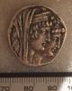 Ancient Greek Roman Tetradrachm Cleopatra & Marc Anthony Silver Very Old Coin Coins: Ancient photo 2