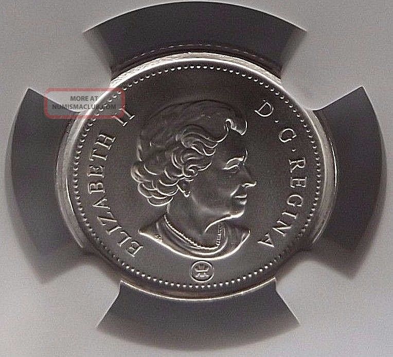 2010 Canada Ngc Ms67 Dime Red Canada Label