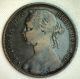 1892 Great Britain Penny Km 755 Bronze Uk English Coin Yg P UK (Great Britain) photo 1
