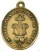 The Miraculous Medal To Daughters Of Mary - Large Antique Medal Pendant Exonumia photo 2