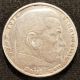 1936 A Wwii 5 Mark German Silver Coin Third Reich No Swastika 5 Reichsmark Rare Germany photo 1
