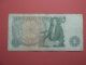 Bank Of England Uk One Pound Note 66w 366777 Nd (1978 - 1984) Elizabeth Ii Newton Europe photo 1