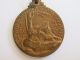 Rare - Italian Holocaust 1945 Medal Medaille With Israel And Jewish Menorah. Exonumia photo 2