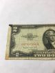 1953b Series United States Note Red Seal $2 Two Dollar Bill Small Size Notes photo 1