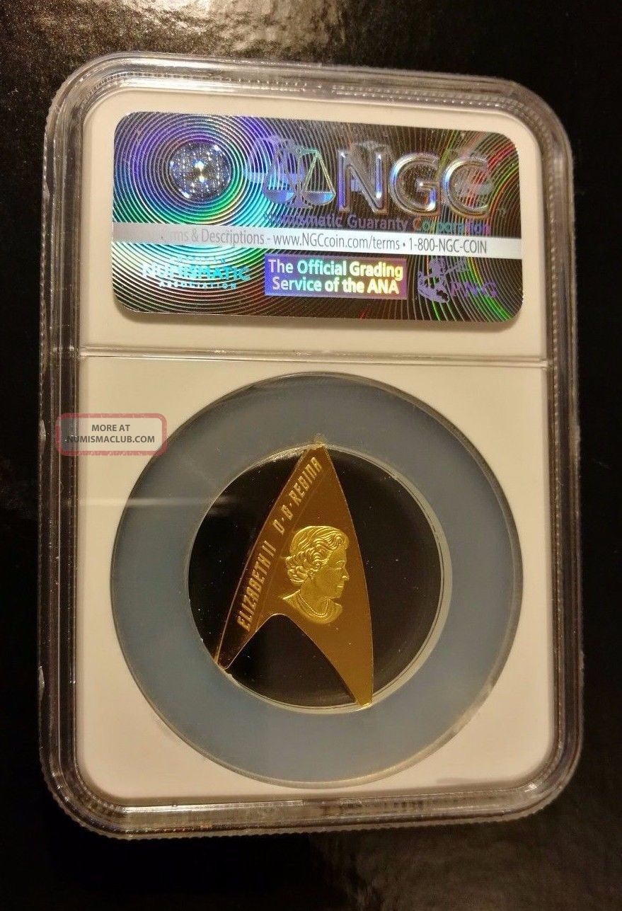 Delta Coin Pf70: Star Trek 2016 Canada $200 Gold Ngc Pf70
