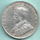 British India - 1912 - King George V Emperor - One Rupee - Rare Silver Coin British photo 1