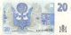 Czech Republic 20 Korun 1994 P 10a Series A Circulated Banknote Ef11 Europe photo 1