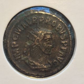 Probus Antoninianus Siscia (xxi) Ad 278 Restitvtor Bis,  Authentic Roman Coin photo