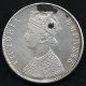 Alwar State - Victoria Queen - One Rupee - Rarest Silver Coin India photo 1