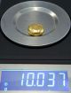 10 Gram.  999 Fine 24k Gold Round - Hand Poured - Hand Stamped - Grimm Metals Gold photo 4