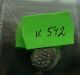 Russian Wire Silver Coin Ivan Iv The Terrible 1533 - 1584.  (k542) Coins: Medieval photo 2