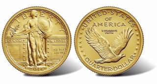 2016 Standing Liberty Gold Coin photo