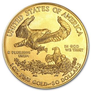 2005 1 Oz Gold American Eagle - Brilliant Uncirculated photo