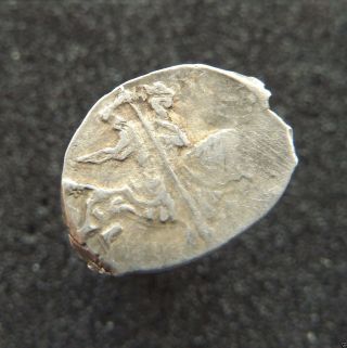 Russian Wire Silver Coin Vasilij Ivanovich 1606 - 1610.  (k997) photo