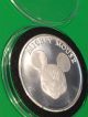 1998 Disney ' S Mickey Mouse 70th Birthday 1 Troy Oz.  999 Fine Silver Round Coin Silver photo 5