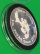 1998 Disney ' S Mickey Mouse 70th Birthday 1 Troy Oz.  999 Fine Silver Round Coin Silver photo 6