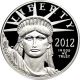 2012 - W Platinum Eagle Us $100 1 Oz Proof (preamble Series W/ Box &) Platinum photo 1