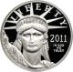 2011 - W Platinum Eagle Us $100 1 Oz Proof (preamble Series W/ Box &) Platinum photo 2