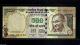 Rs 500/ - India Bank Note Misprint/ Error Dry Print Error At The Back Asia photo 3