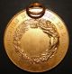 Large Antique French Gilded Bronze Horse Medal By Blondelet 55mm Exonumia photo 1