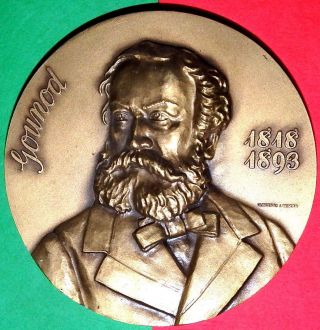 Music Genius / Gounod French Composer Bronze Medal photo