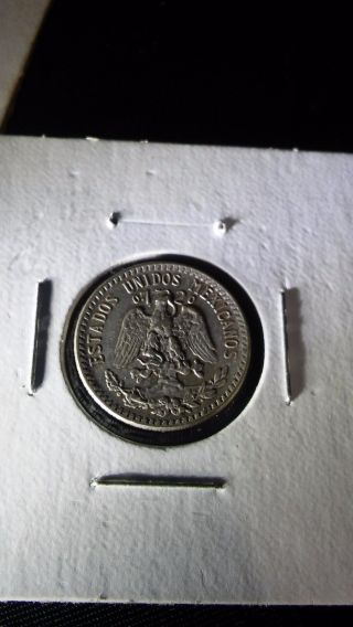 20 Centavos Mexicanos 1942 (mexican Cents) - Silver photo