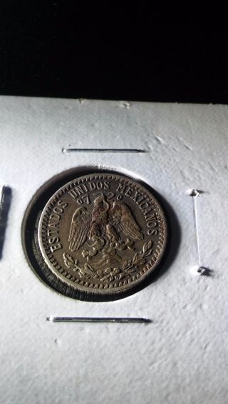 20 Centavos Mexicanos 1937 (mexican Cents) - Silver photo