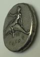 Ancient Greek Roman Coin Italy Calabria Tarentum Nomos Silver Ish Coin 300 Bc Coins: Ancient photo 6