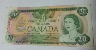 1979 Canada Twenty Dollar Banknote photo