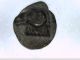Asia Greece Cyprus Salamis Silver Hemiobol Or Obol Tiny Coin Ram Flat Surface Coins: Ancient photo 4